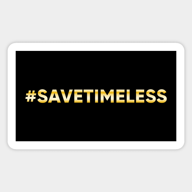 #SaveTimeless - Hashtag Only Sticker by runningfox